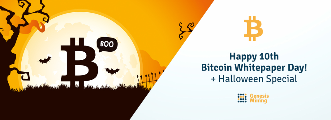 Happy 10th Bitcoin Whitepaper Day & Halloween Sale