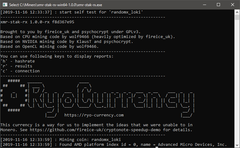 XMR-STAK-RX 1.0.0 Is a New Totally Free RandomX CPU Miner