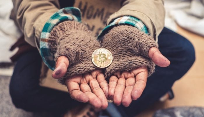 Crypto, Crypto, Crypto... CEO Says 'Crypto' 100K Times For Homeless Charity
