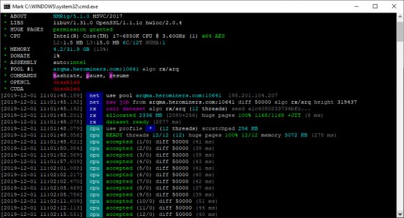 New XMRig 5.1.0 Miner With Improved RandomX Mining Performance