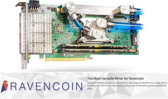 Ravencoin (RVN) Getting FPGA Mining Support for the X16Rv2 Algorithm