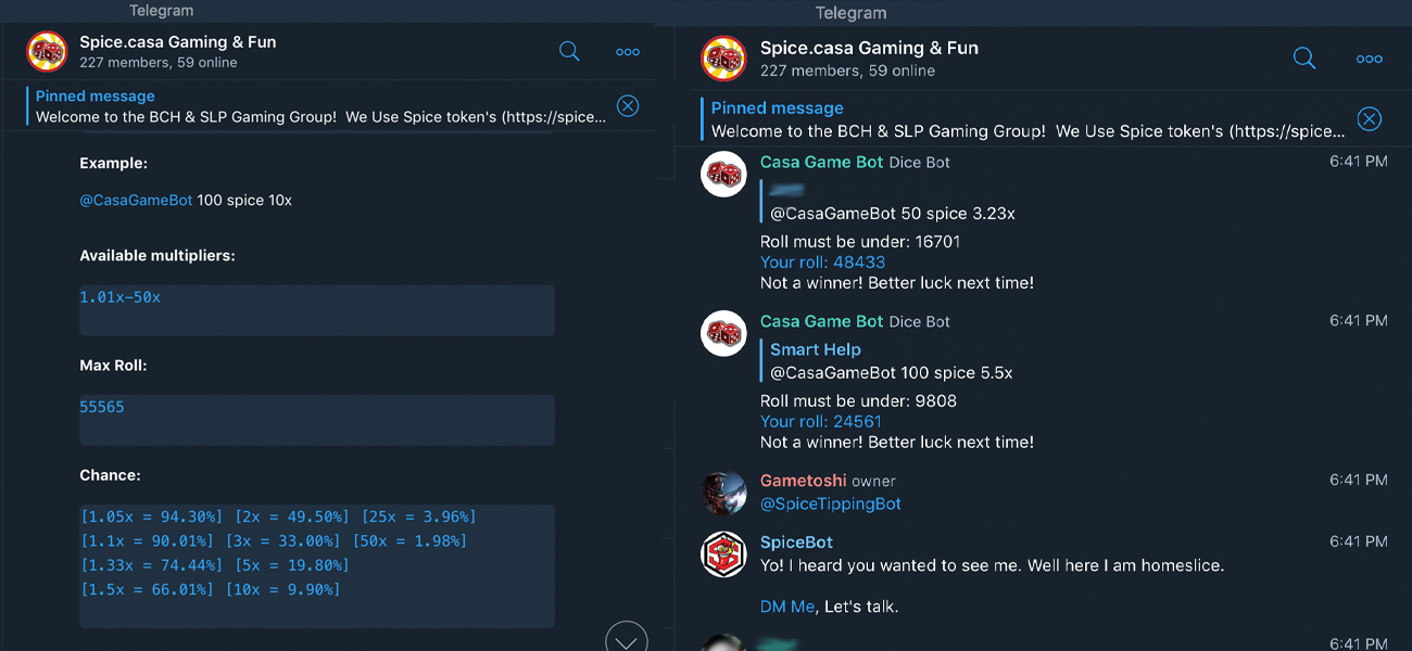 New SLP Telegram Bots Introduced to Bitcoin Cash Supporters New SLP Telegram Bots Introduced to Bitcoin Cash Supporters