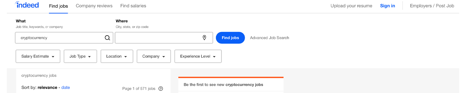 Crypto Employment Abounds With More Than 8,000 Jobs in 2020 Crypto Employment Abounds With More Than 8,000 Jobs in 2020