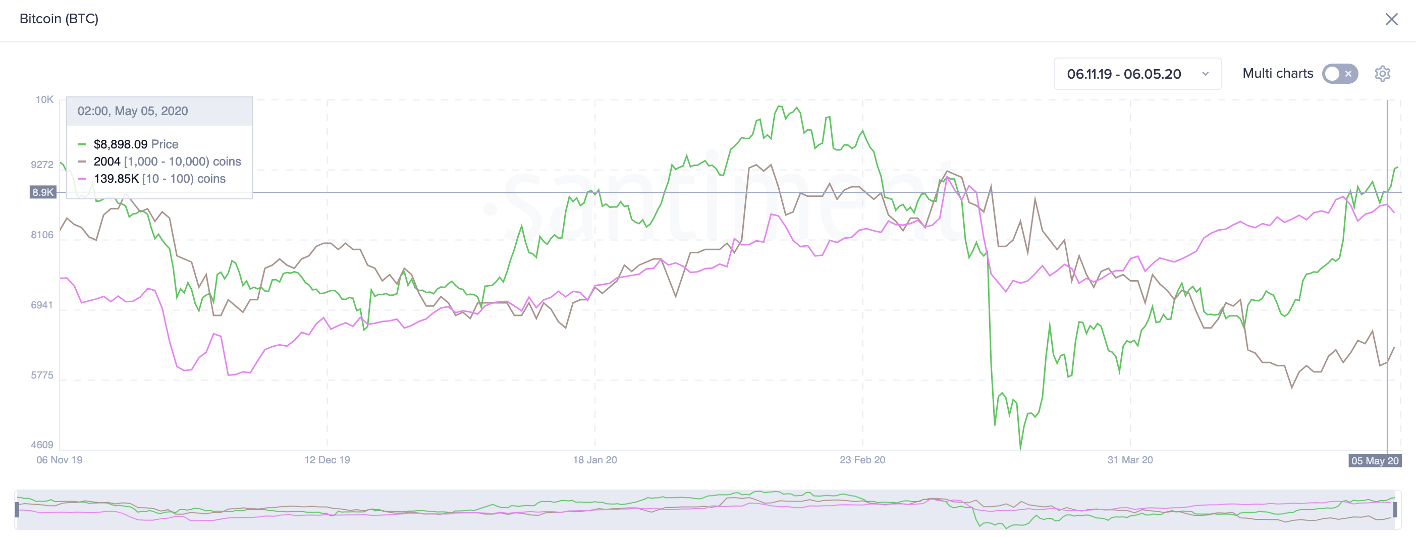 Bitcoin's Holder Distribution. 