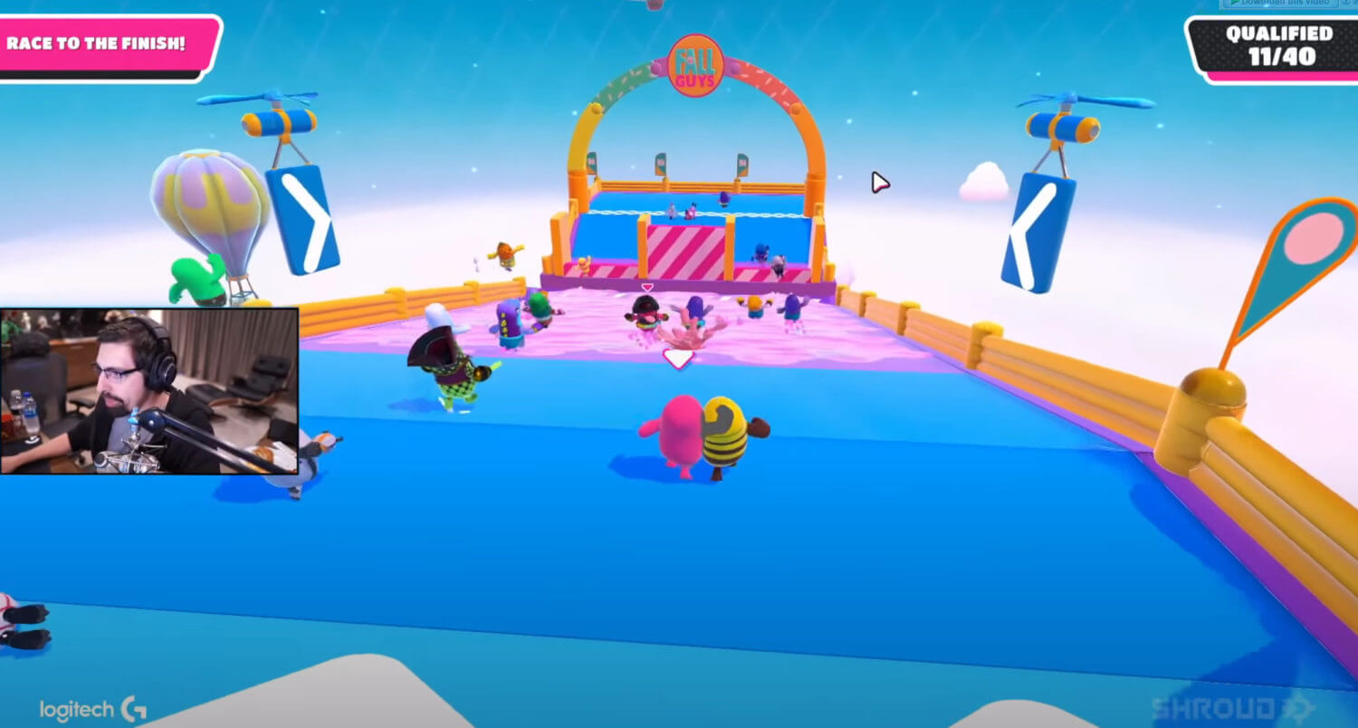 Fall Guys Will 'Die Real Quick', Says Shroud