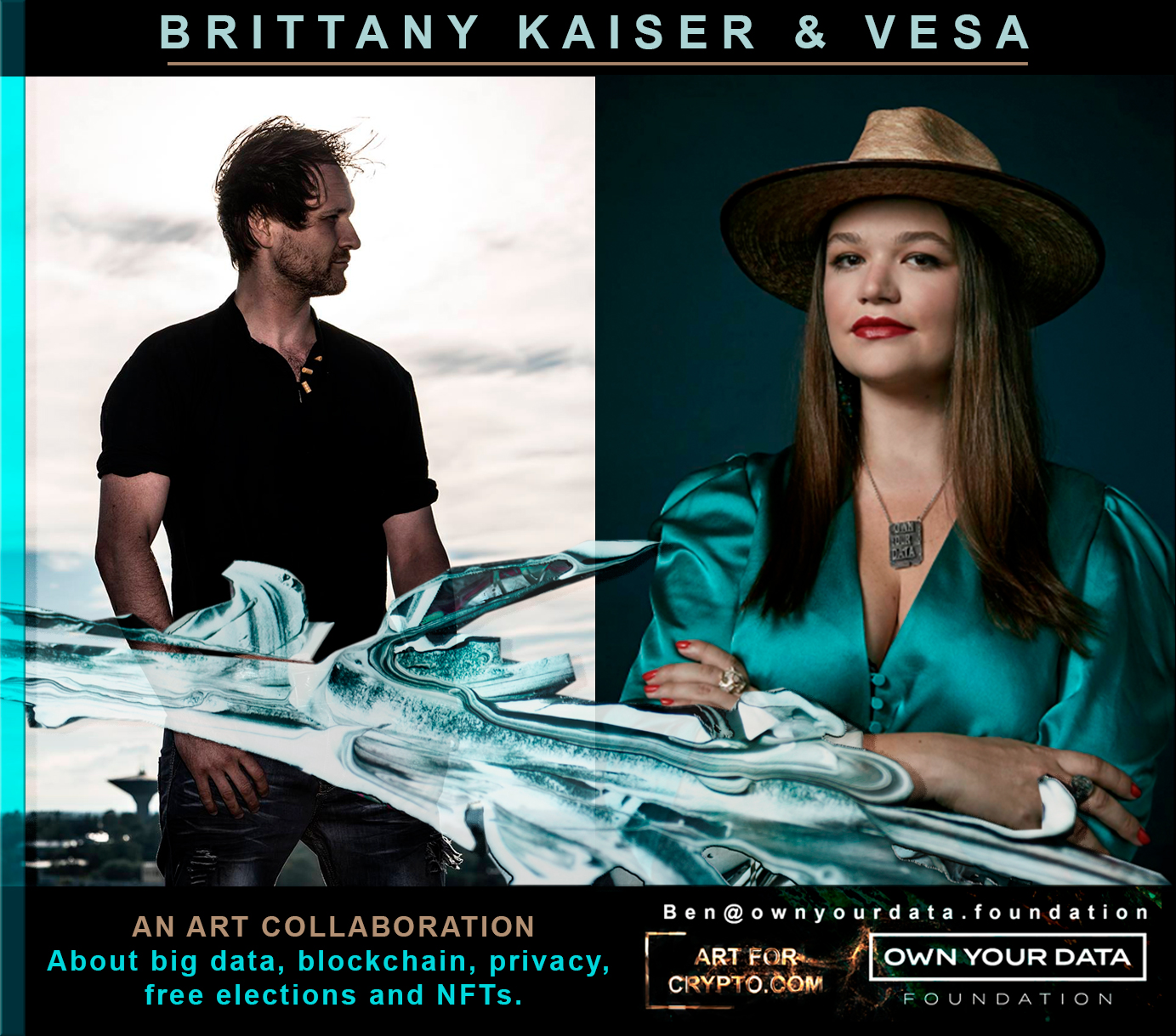 A Big Data Art NFT Collaboration With Brittany Kaiser