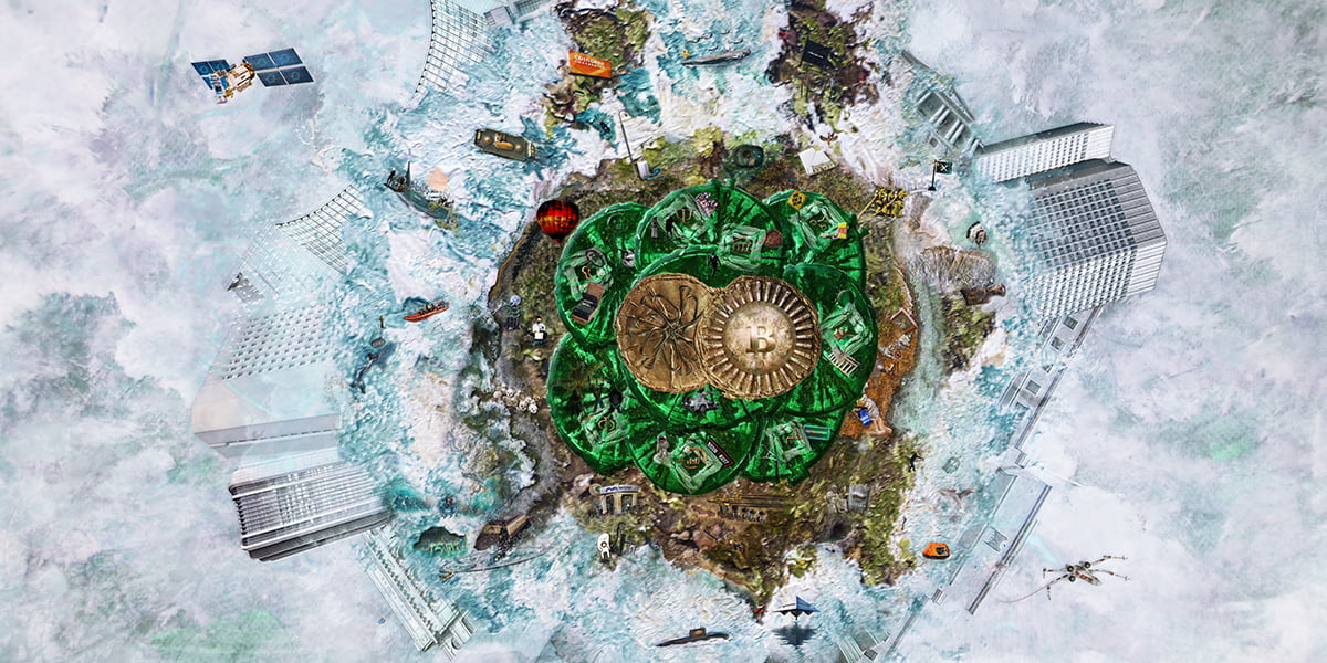 Bitcoin OG Origin Reveal Art + 21K $VESA Giveway