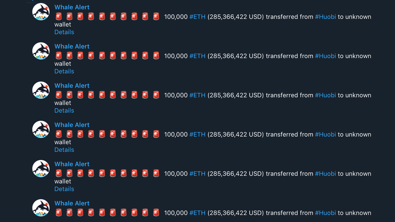 China's Crackdown Spurs Massive Onchain Transfers, Cold Wallets Move $3 Billion in Bitcoin and 800K Ether China's Crackdown Spurs Massive Onchain Transfers, Cold Wallets Move $3 Billion in Bitcoin and 800K Ether