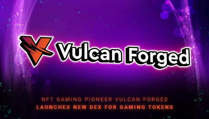 NFT Gaming Pioneer Vulcan Forged Launches New DEX for Gaming Tokens