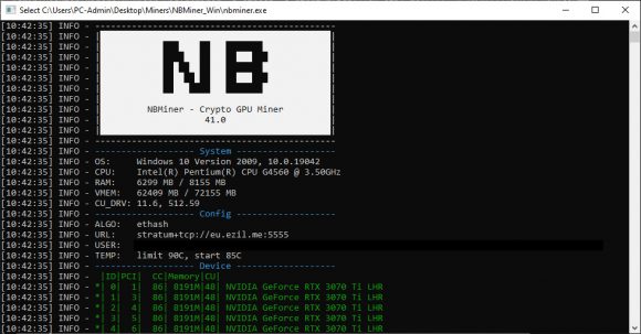 NBMiner v41.0 With Full Nvidia LHR Unlock for Windows and Linux