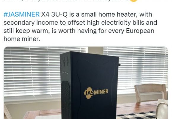 ASIC Miners Getting Advertised as Home Heaters for European Miners