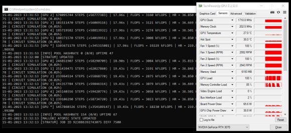 Low Power Optimized Mining of Dynex (DNX) on Windows
