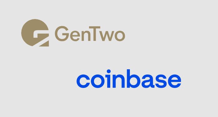 Crypto securitization platform-GenTwo links to all Coinbase assets