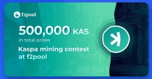 Now You Can Mine KASPA (KAS) on f2pool With 500K KAS Contest for Miners