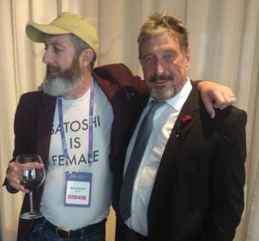 Monty and John McAfee