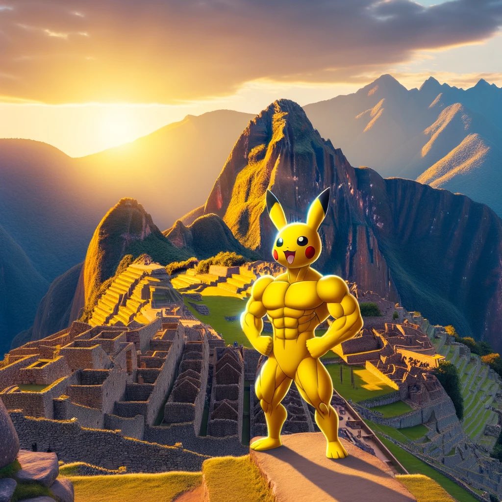 Machu Pikachu